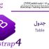 آموزش Bootstrap 4 جلسه ششم (table)