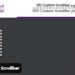 آموزش کار با افزونه WS Custom Scrollbar