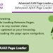 آموزش کار با افزونه Advanced AJAX Page Loader